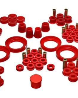 Energy Suspension Red Hyper-Flex Master Bushing Set Fits 92-96 Honda Prelude