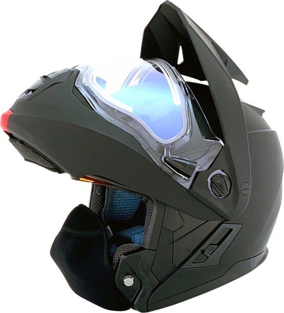 AFX FX-111DS Electric Snow Helmet XL Matte Black Unisex - Image 3