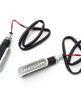 BikeMaster LED Blade Pair - Black/Amber