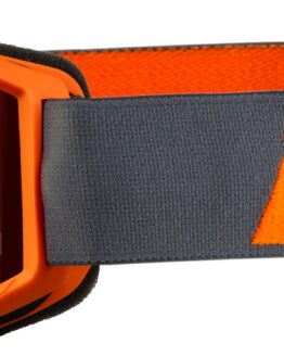 Fly Racing Youth Focus Snow Goggle Charcoal Orange Red Mirror Lens