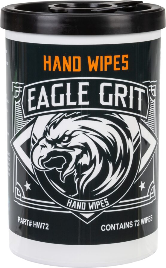 Eagle Grit Hand Wipes 72 Count Heavy Duty Wet Cleaning Towels