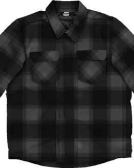 ICON Fallblock CX Flannel Jacket Men's Black/Gray M