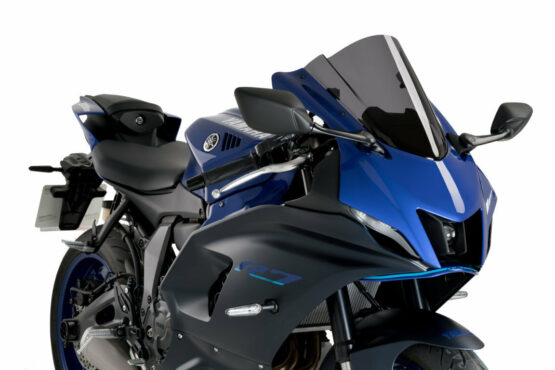 Puig Z-Racing Windscreen Dark Smoke For Yamaha YZF-R7 2022-2025 - Image 2