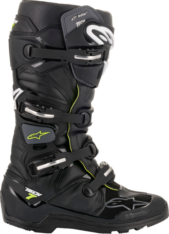 Tech 7 Enduro Drystar Boots Black/Grey US 10 - Image 2
