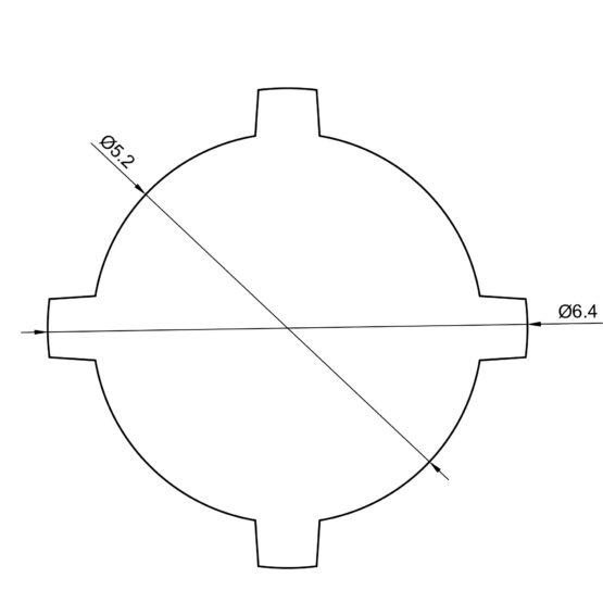 Single Keyster Float Needle / Valve For Many Hondas w/ KEIHIN Carbs - Image 2