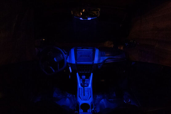 Halo-RA LED Rear View Mirror w/ Multimode lighting & Cast Aluminum Bezel - Image 2