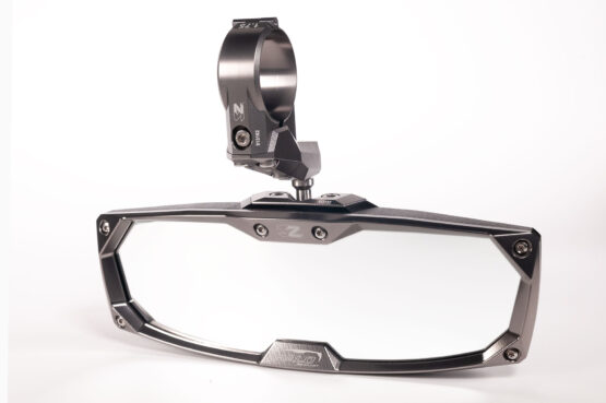 Halo-RA Mirror w/ Billet Aluminum Bezel For 1.75in Round Tube - Image 2