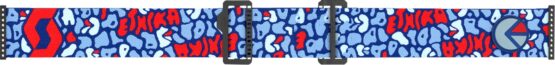 Scott Prospect Ethika Goggles Blue/Red Silver Chrome Lens Adult - Image 2