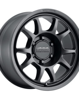 MR702 17x8.5 0mm Offset 6x5.5 106.25mm CB Matte Black Wheel