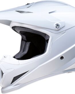 Rise Solid Full Face Offroad Helmet Gloss White 3X-Large