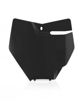 Front Number Plate - Black