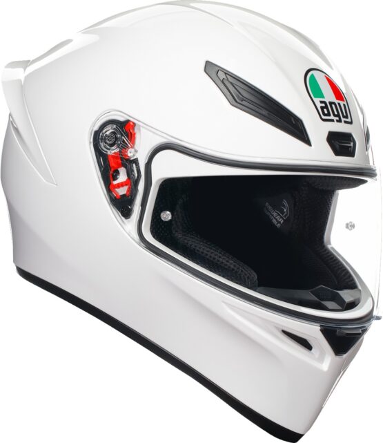 AGV K1 S Solid Helmet White Large