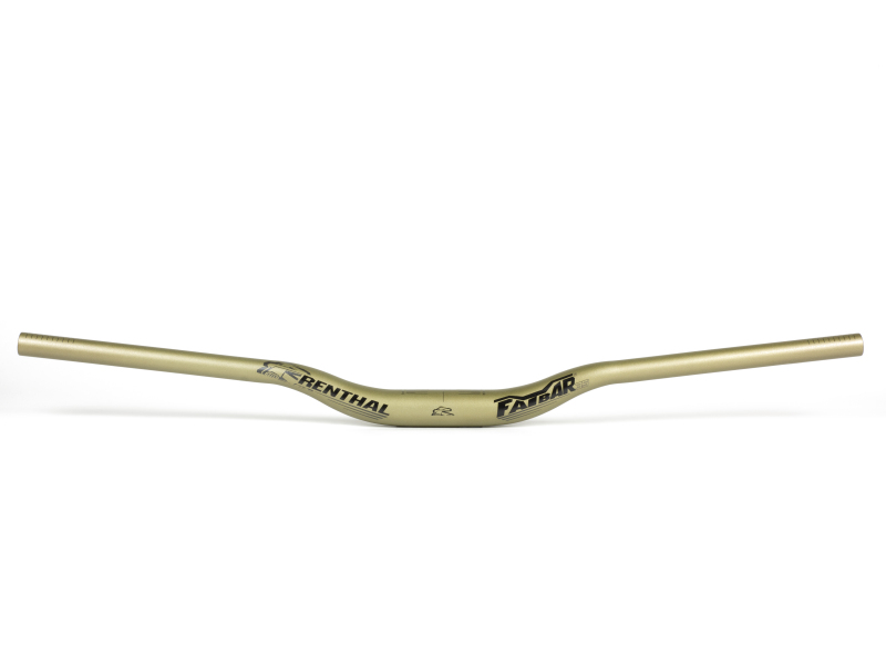 Renthal Fatbar 35 V3 Handlebar 30mm Rise 800mm Gold - Image 3