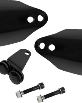 Memphis Shades Handguards Black Gloss For Harley Touring
