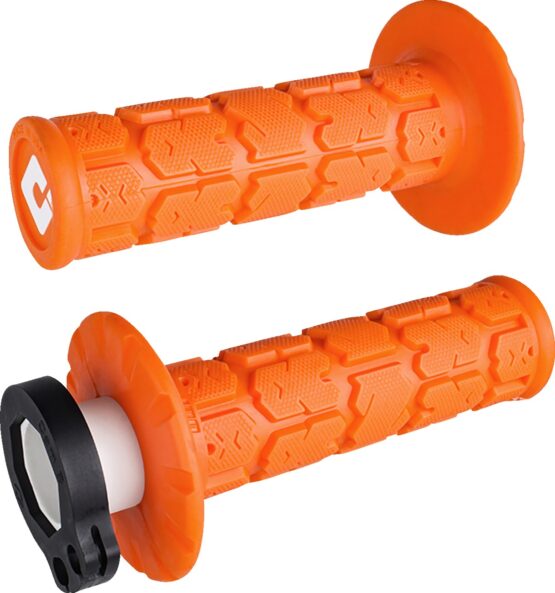 ODI V2 Rogue Lock-On Grips Orange 7/8" Bars Pair