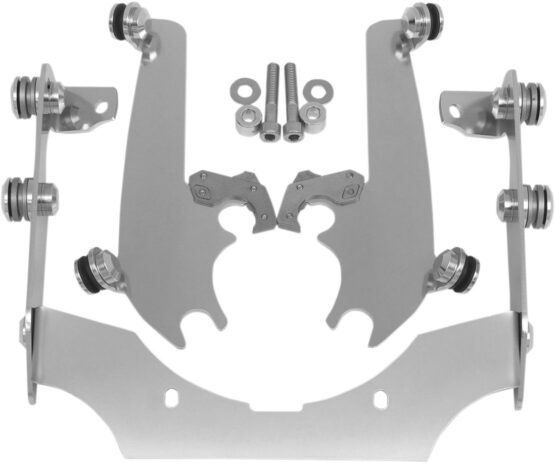 Chrome No-Tool Trigger-Lock Mount Kit for Sportshields