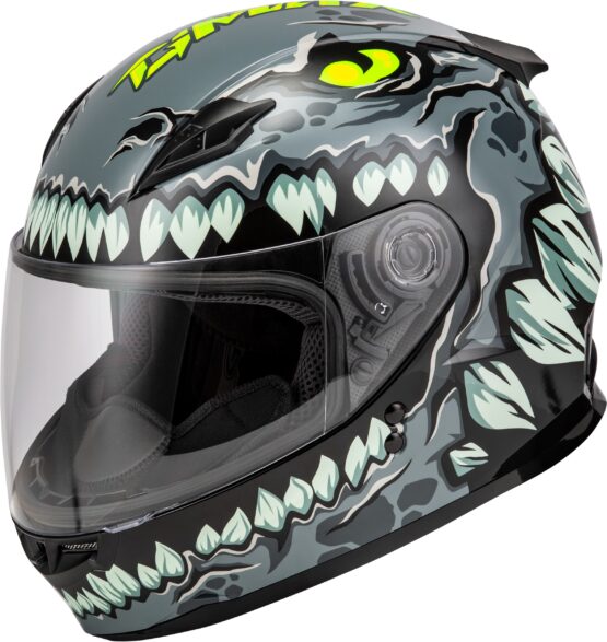 GMAX Youth GM-49Y Drax Helmet Grey Large