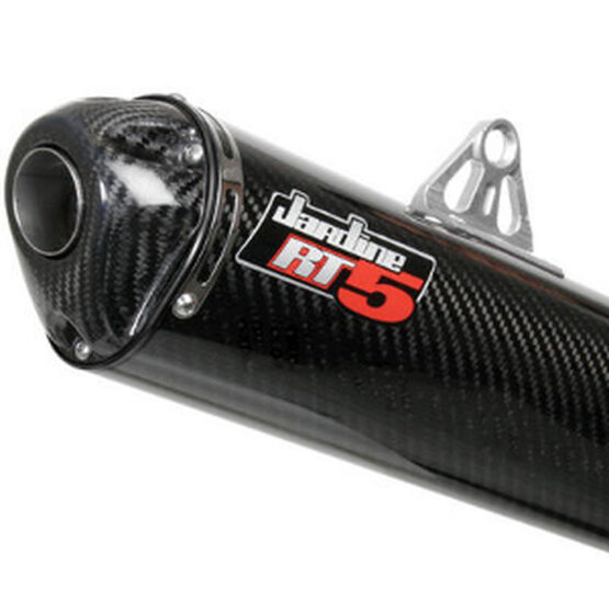 RT5 2 into 1 Carbon Fiber Slip On Exhaust Muffler