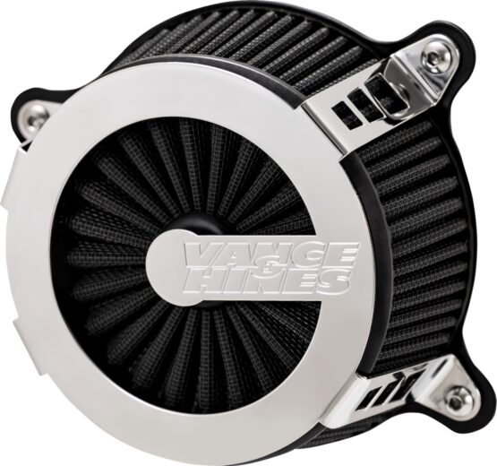 Vance and Hines VO2 Cage Fighter Air Intake Kit Chrome For Harley-Davidson