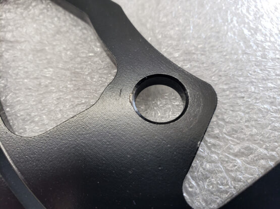 Carbon Steel 525 46T Drive Sprocket - Black - Image 4