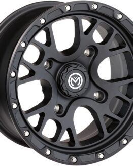 Moose 545X Satin Black 14x7 4/156 Wheel