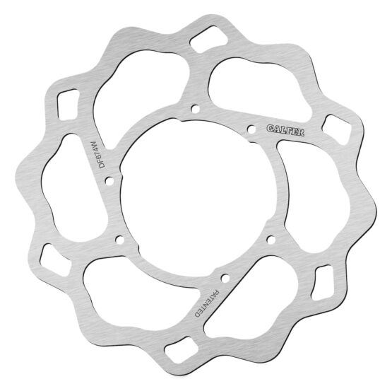 Oversize Wave Solid Brake Rotor Kit - Image 2