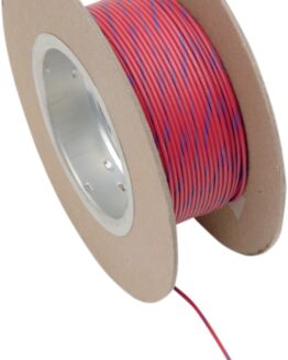 Red / Blue 18 Gauge Color Match Primary Wire - 100' Spool