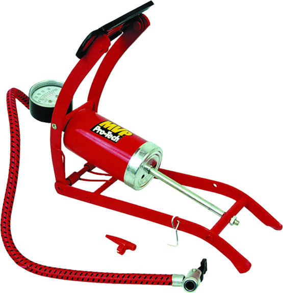 Helix Pro-Tech Foot Pump with Gauge