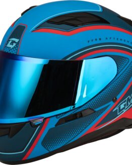 GMAX FF-98 Aftershock Full Face Helmet Matte Blue/Red 2X-Large