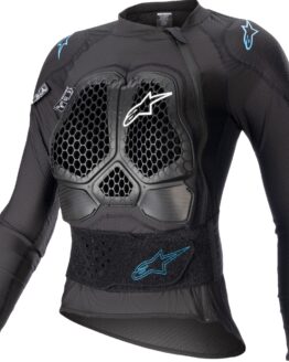 Alpinestars Stella Bionic Action V2 Protection Jacket Black/Cyan Medium Women's