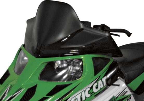 Powermadd Cobra Mid Windshield Black 14.75in For Arctic Cat F-Series - Image 2