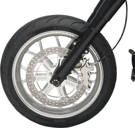 Front 6 Piston Differential Bore Caliper - Chrome Performance Machine - Image 2