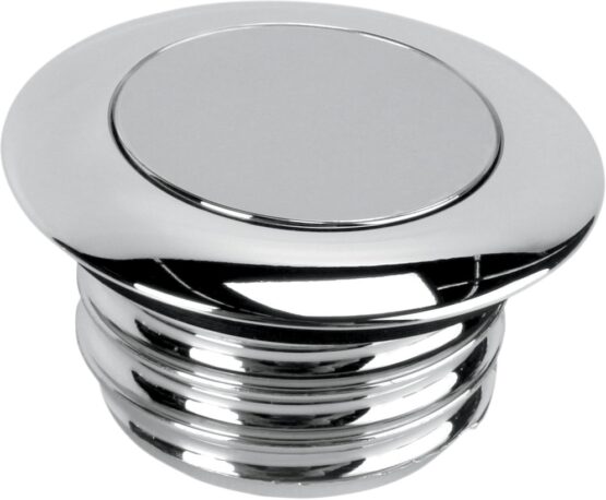 Drag Specialties Pop-Up Gas Cap Non-Vented Chrome For Harley Softail