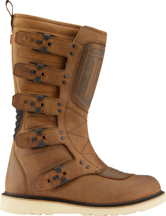 ICON Elsinore 2 Boots Brown Size 14 Men's Motorcycle Footwear - Image 2