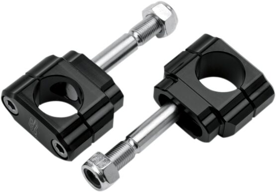 Renthal Bar Mounts Black 1-1/8 in. 5mm Offset Fits 08-09 KX450F