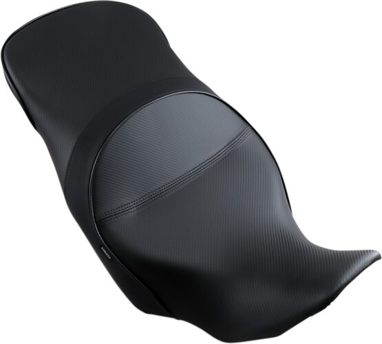 Sargent World Sport Performance Low Solo Seat Black CarbonFX Vinyl Fits VStrom