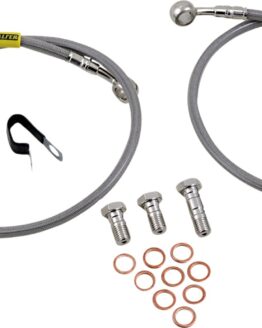 Stainless Steel Front Brake Line Kit - 2 Lines