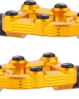 Arlen Ness MX Footpegs Gold Without Mounts