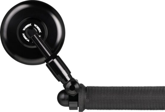 Vortex X30 Round Side View Mirror with 7/8in Clamp Black Universal