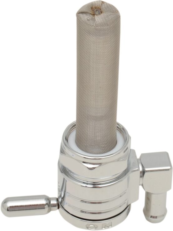 Golan Click-Slick Fuel Petcock Downward Chrome 22mm