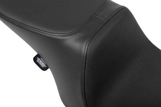 Drag Specialties Predator 2-Up Seat Smooth Solar Leather FL 1997-2007 - Image 3