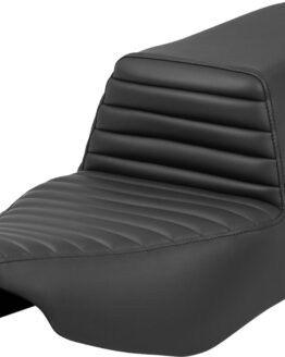 Saddlemen Step-Up Seat Tuck-n-Roll Black For Harley FL 2023-2024