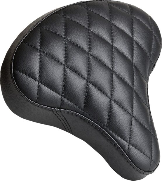 AIRHAWK Bike/E-Bike/Exercise Bike Seat Cover Large Black Stitched