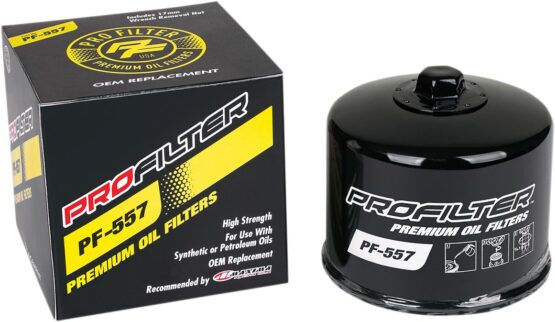 Pro Filter Spin-On Oil Filter PF-557 Black