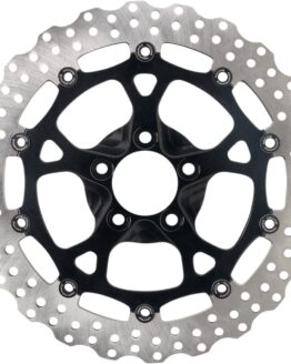 13" Dominator Front Wheel Black Anodized - Performance Machine