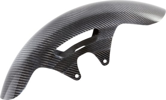 Arlen Ness Cafe Front Fender 19in Carbon Fiber Black For Harley-Davidson - Image 2