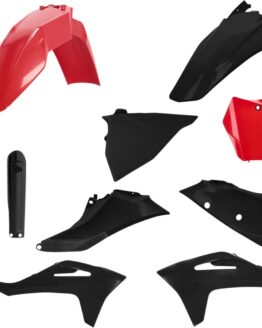 Acerbis Red/Black Full Plastic Kit for Gas Gas