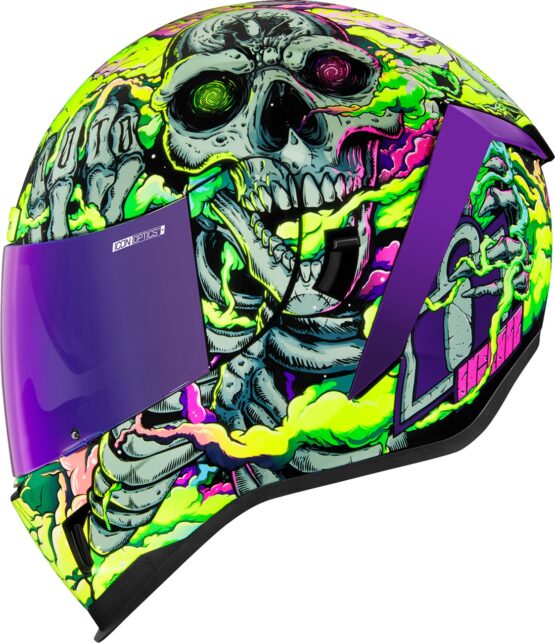 ICON Airform Hippy Dippy Helmet - Large, Purple - Image 2