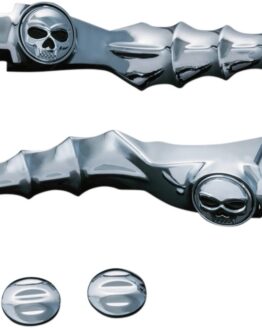 Zombie Aluminum Hydraulic Brake/Clutch Lever Set Chrome