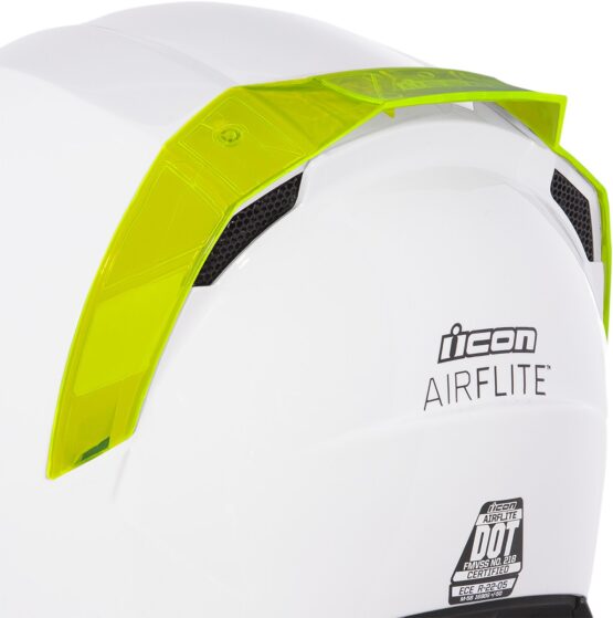 ICON Airflite Helmet Rear Spoiler Fluorescent Green